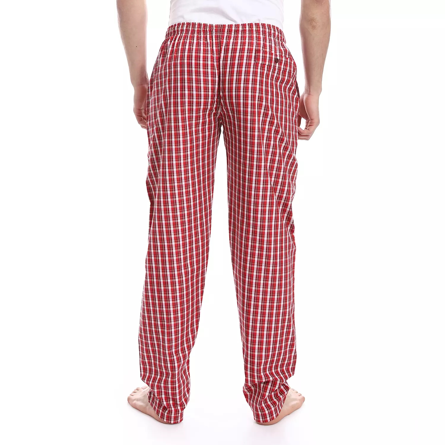 Shorto Pajama Pants - Red - 4042 3