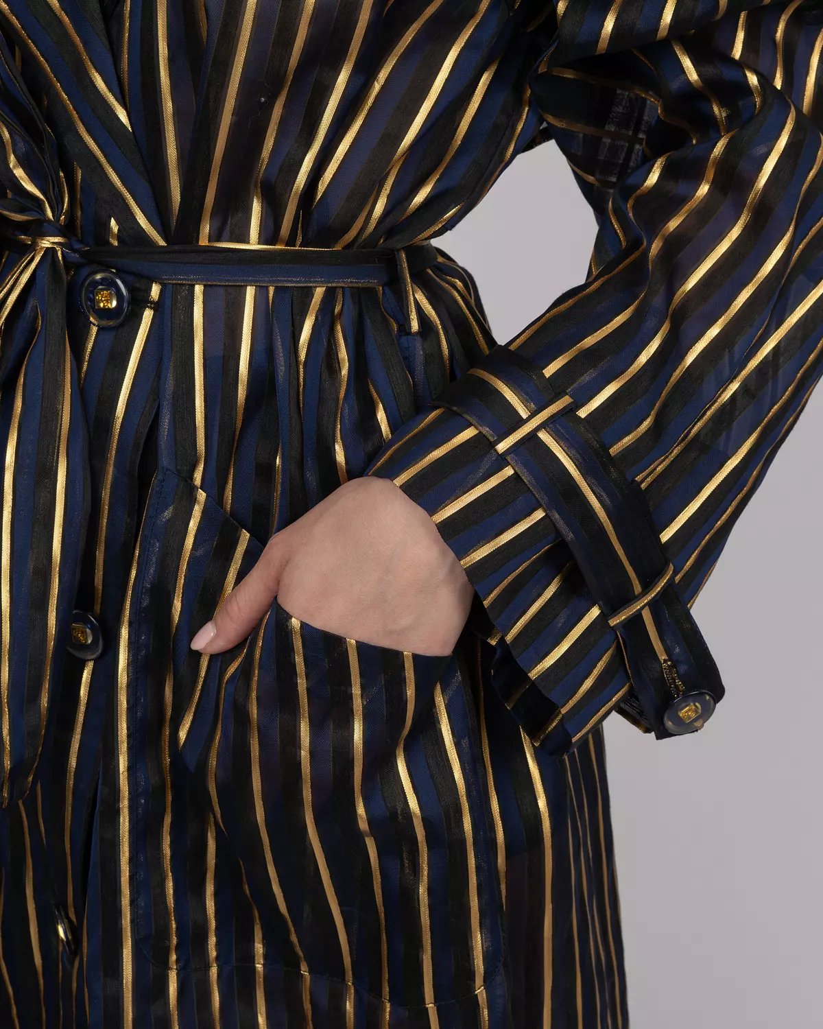 Organza Trench Coat 10