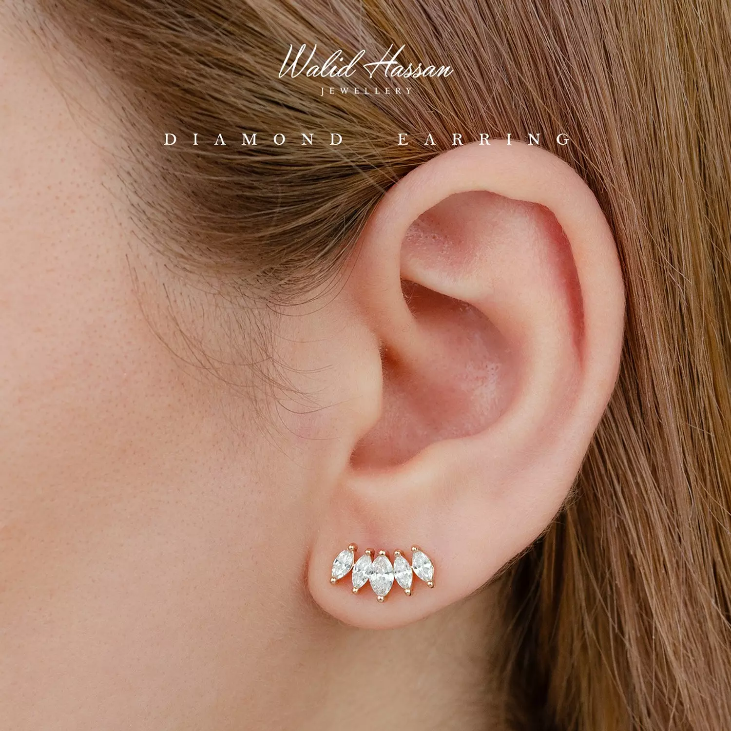 diamond earring image