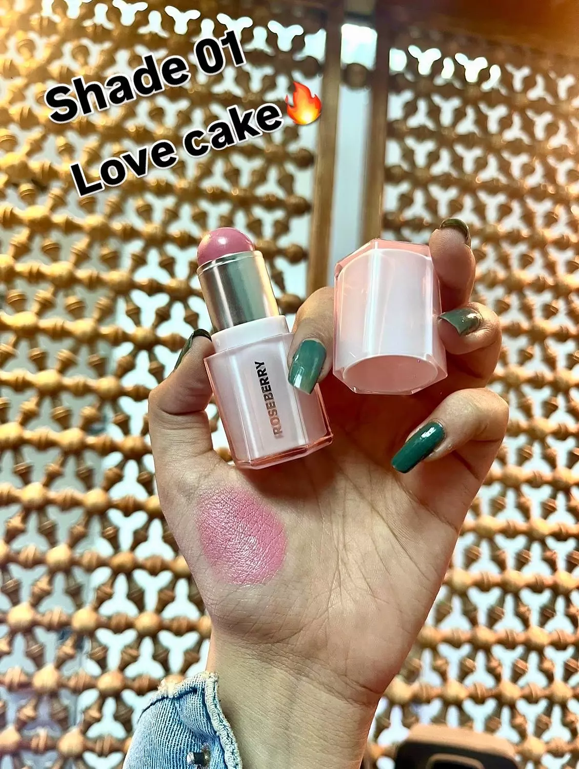 Blush stick Roseberry Dupe Sheglam 2