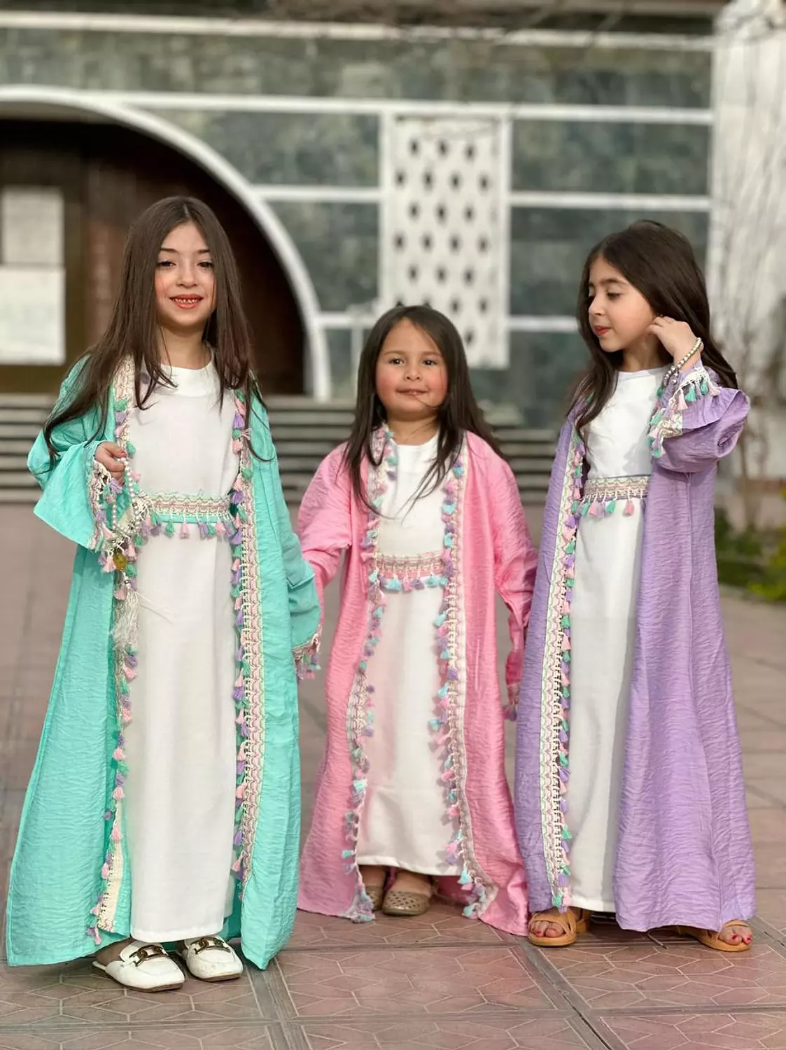 Ramdan Kaftan + Basic dress + Belt 5