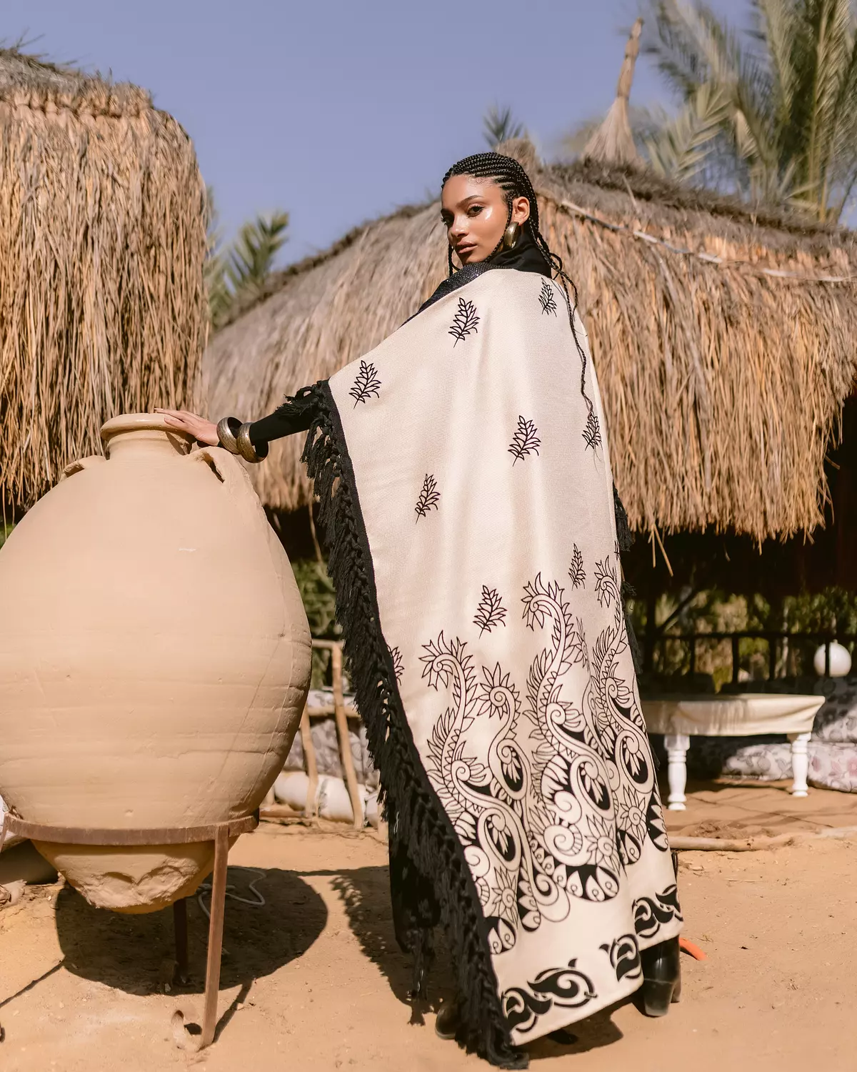 Fringes Kaftan 3