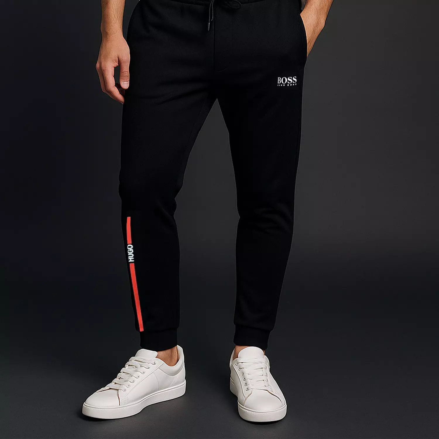 Pants Boss basic Red image