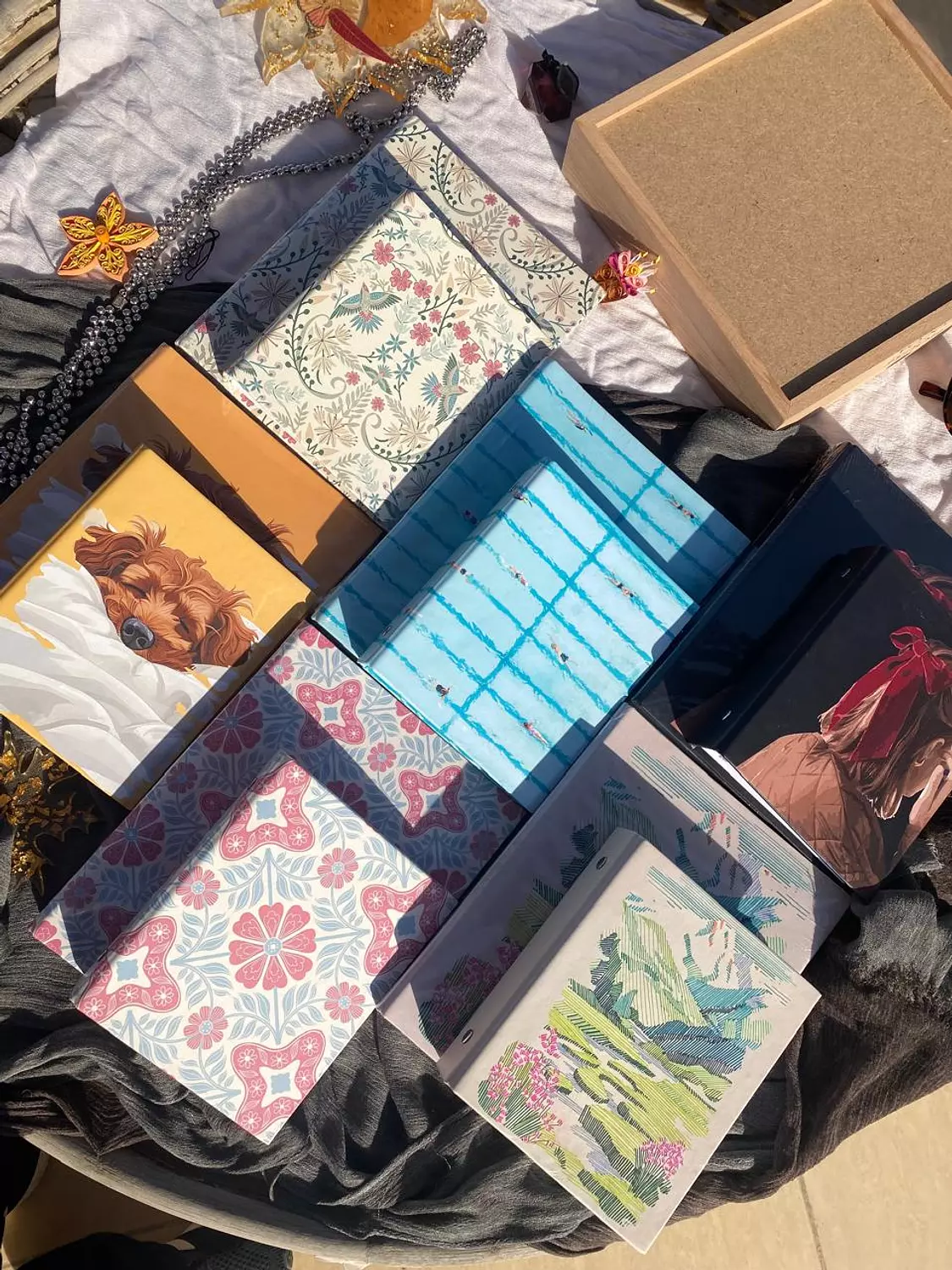 Fluffy Head A5 Binder Notebook  2