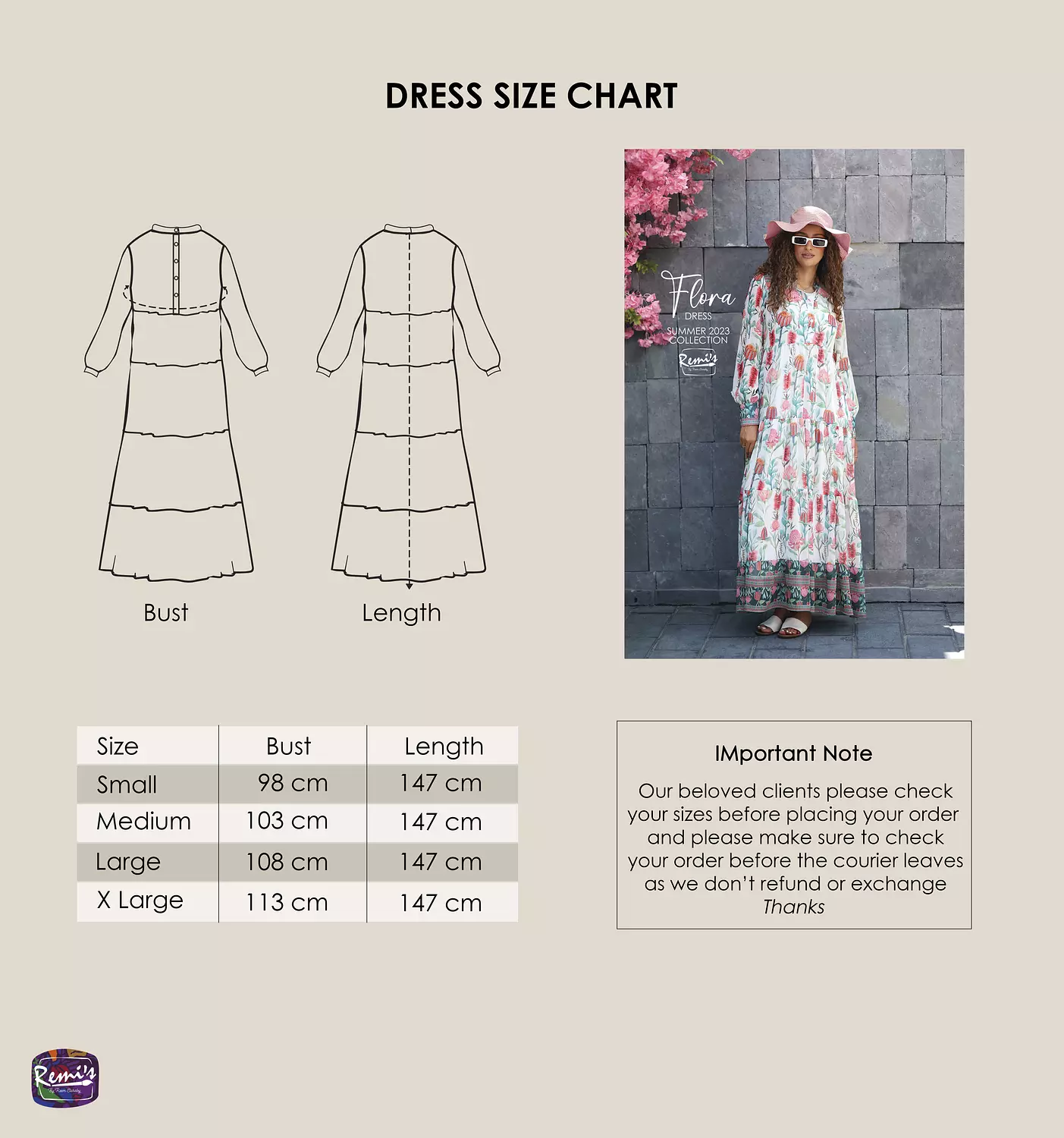 Flora dark Dress 1