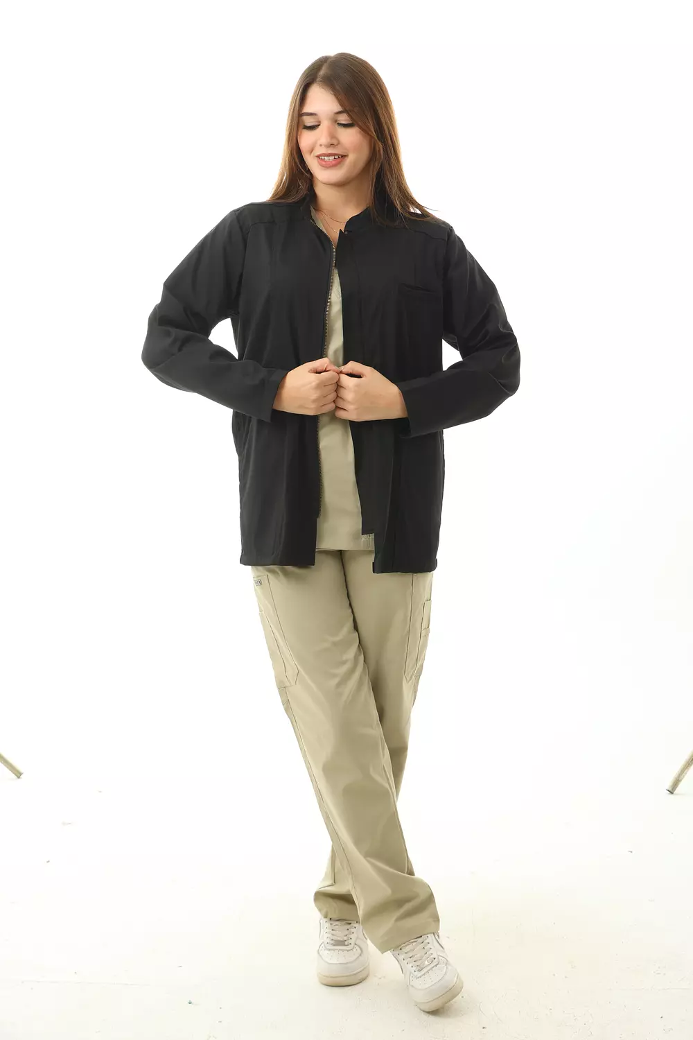 Black Imperial Lab Coat 2