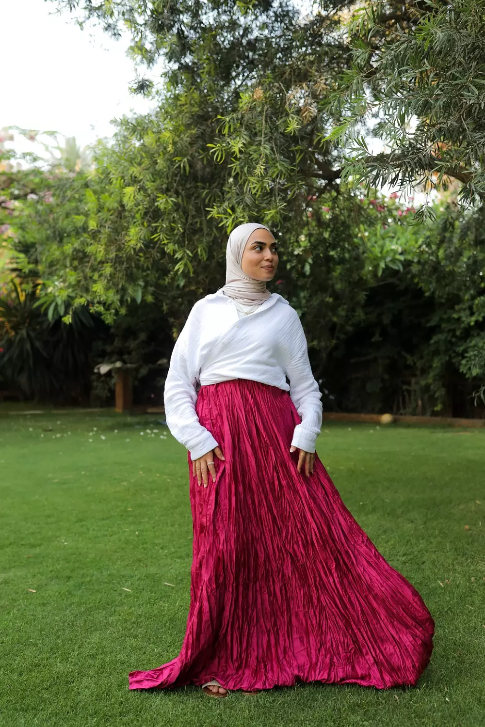 Crushed Skirt 10