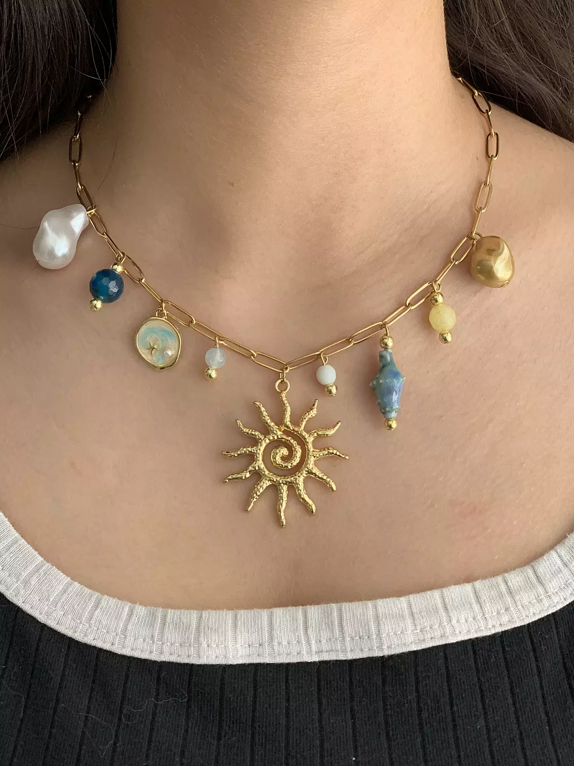 Brandy charm necklace  image