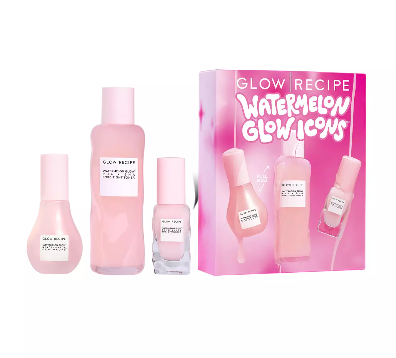 Watermelon Glow Icons Kit image