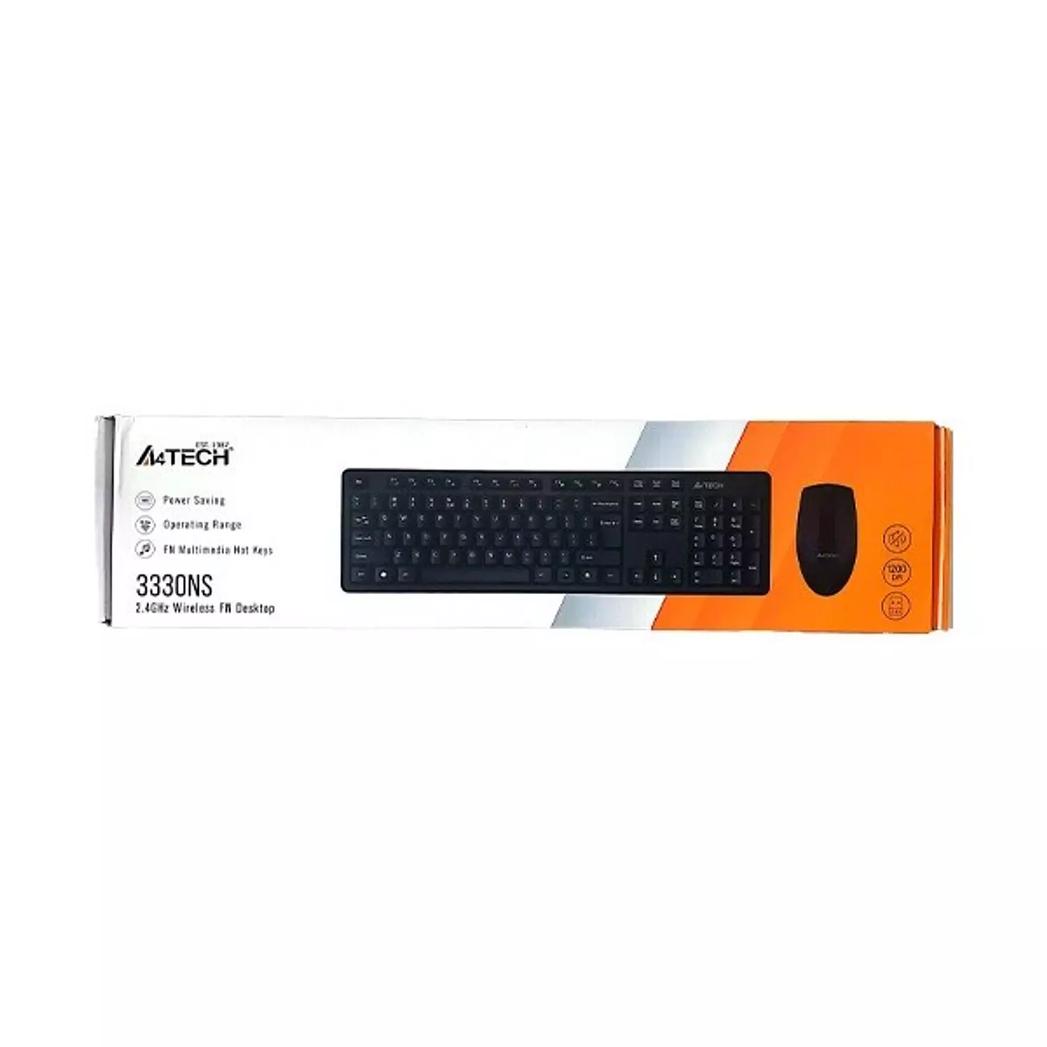 KEYBOARD AND MOUSE A4TECH 3330NS image