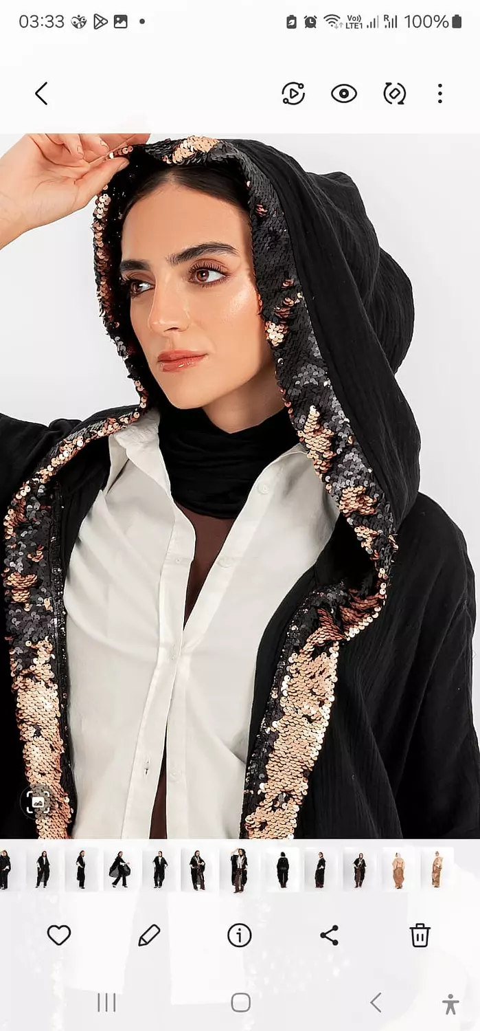 Boho Wrap- Black/Bronze Edition 6