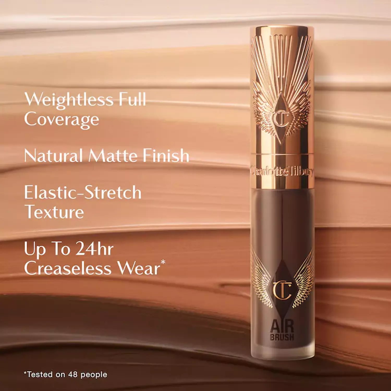 Charlotte Tilbury  Airbrush Flawless Crease-Proof Long-Wear Blur Concealer with Hyaluronic Acid 7