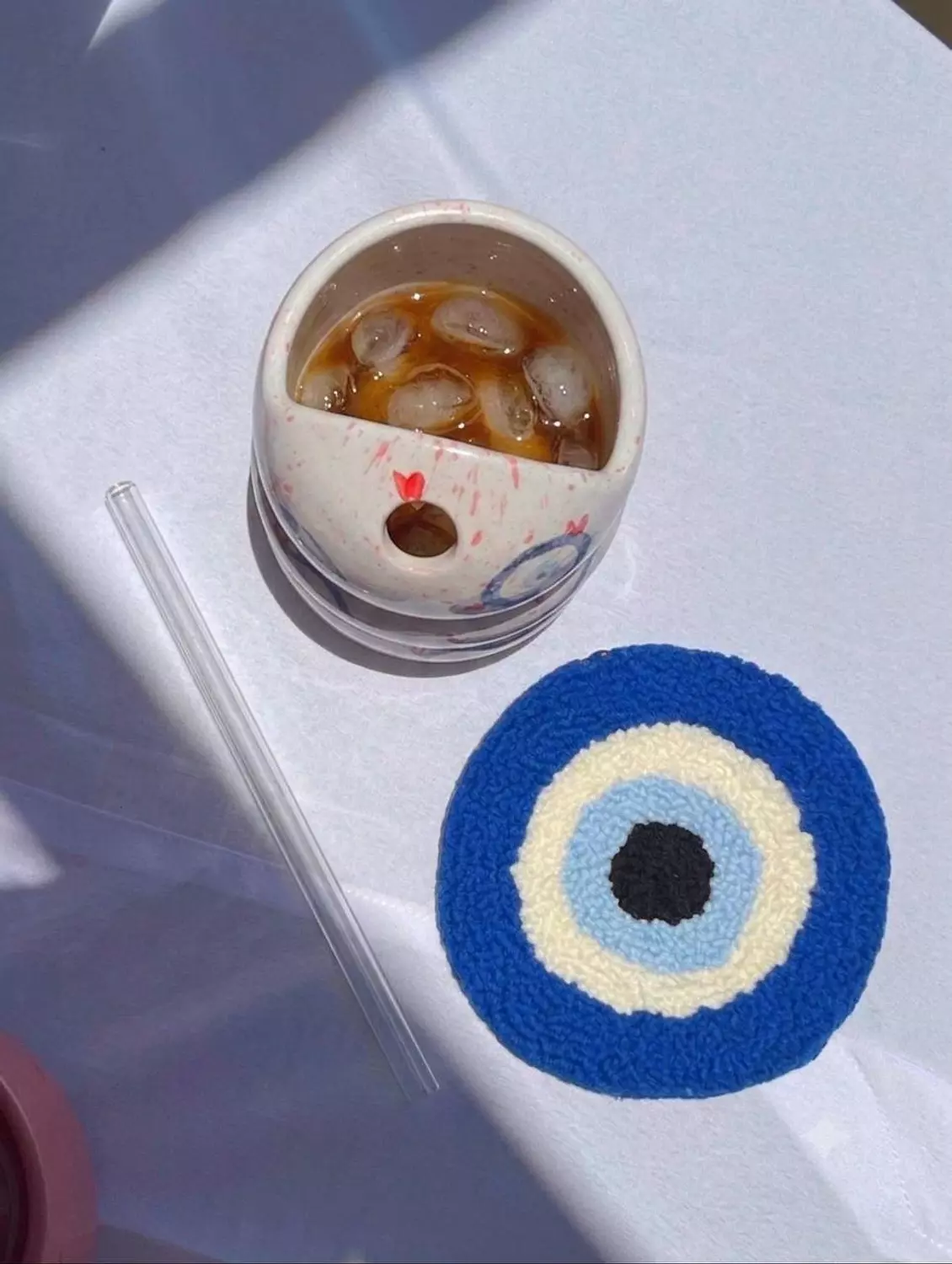 Evil eye coaster 1