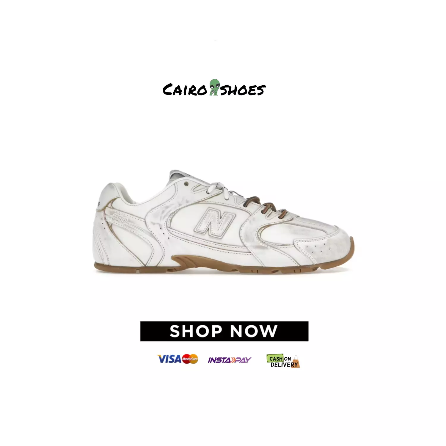 New balance 530 SL - Miu Miu White Gum  image