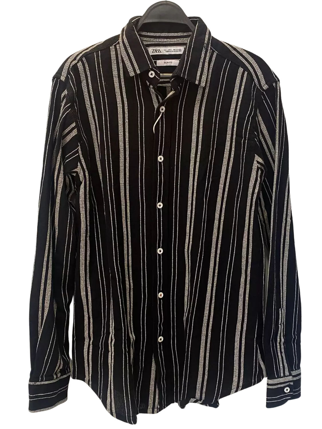 ZARA Pique Shirt - Slim Fit image
