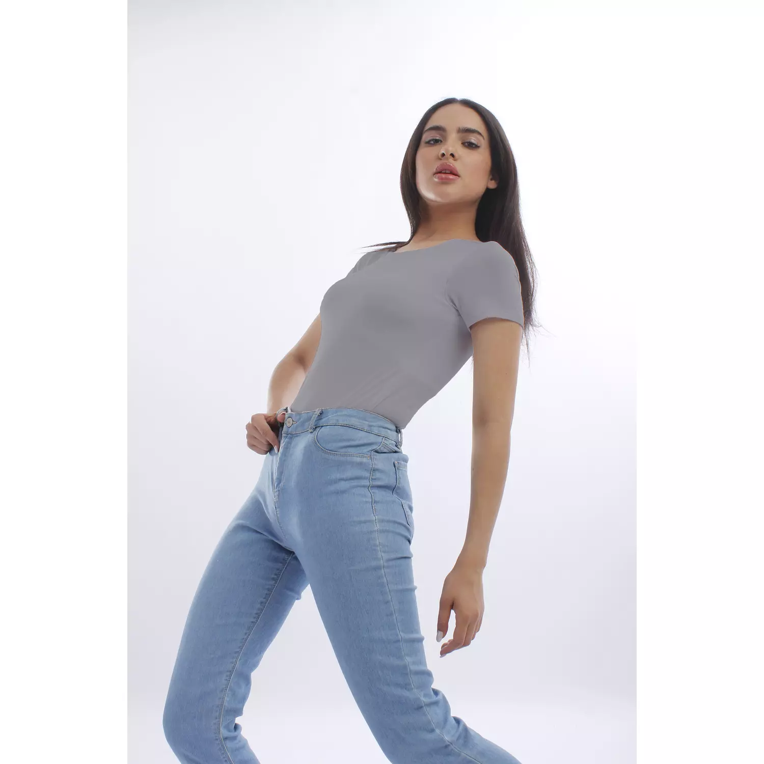 BASIC T-SHIRT cotton (DOUBLE LAYERED TOP) 13