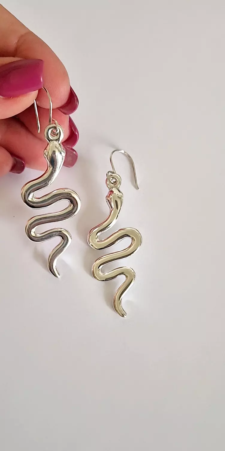 Snake earrings 1