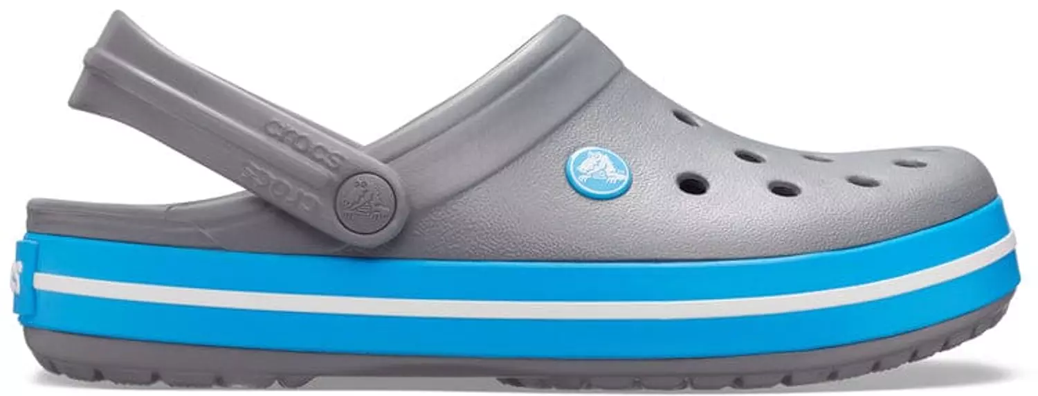 Crocs Crocband Gray x Blue  image