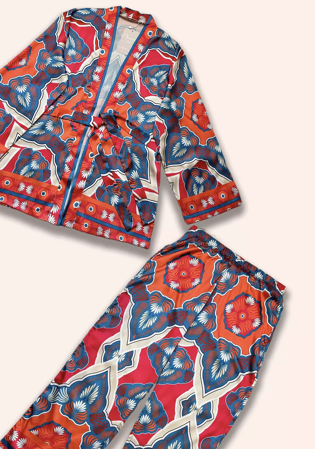 Art Deco Colorful Kimono Set 11