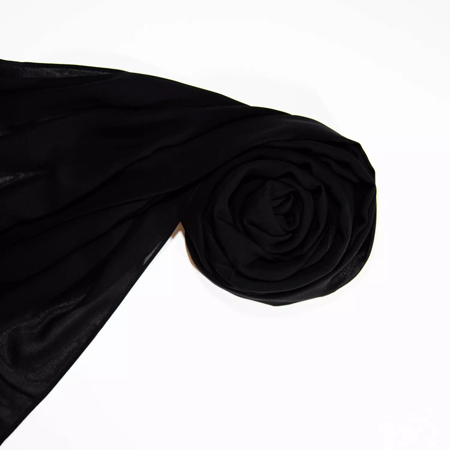 Black Chiffon Hijabs 2