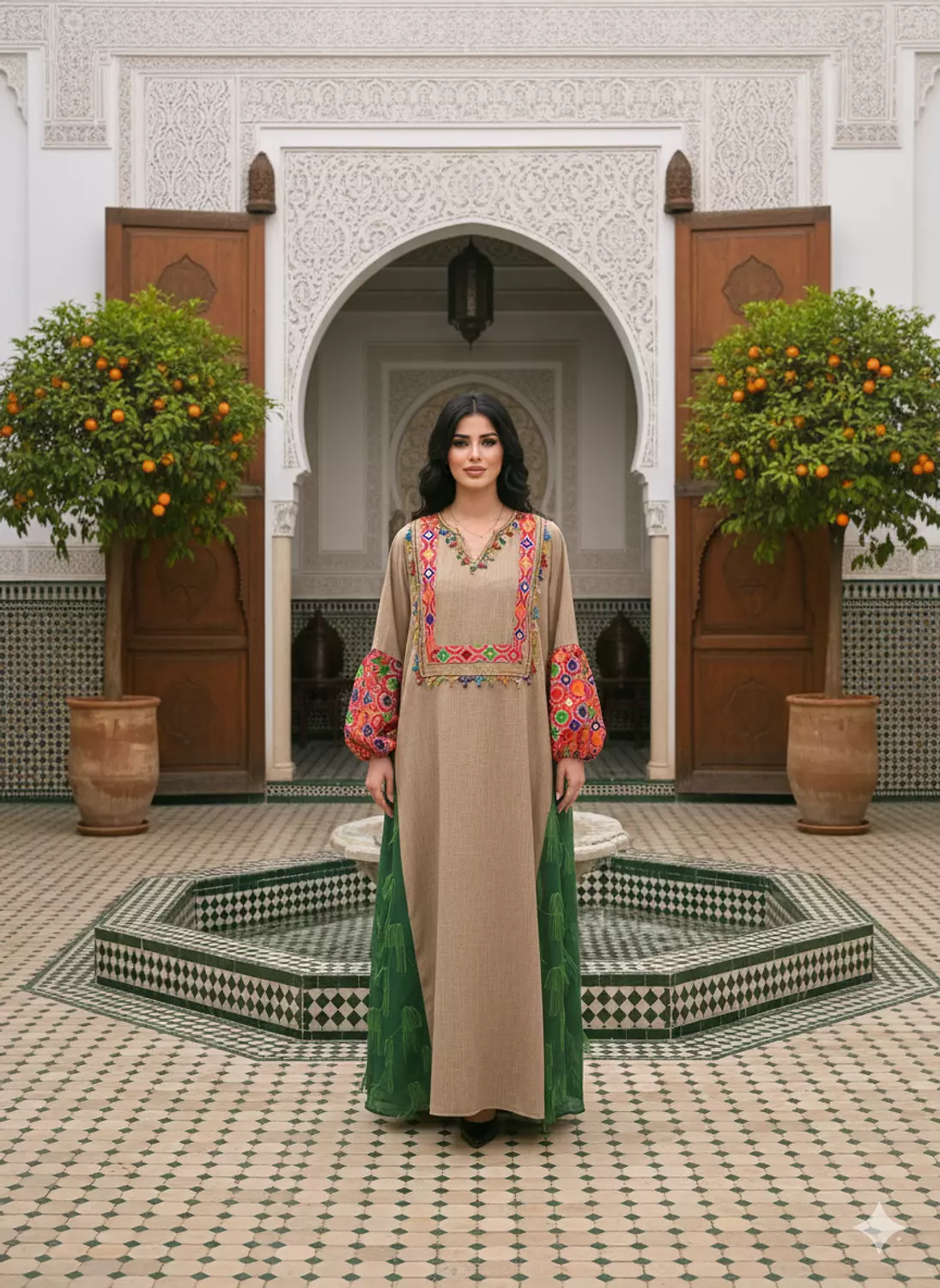 Embroidery kaftan 1 1