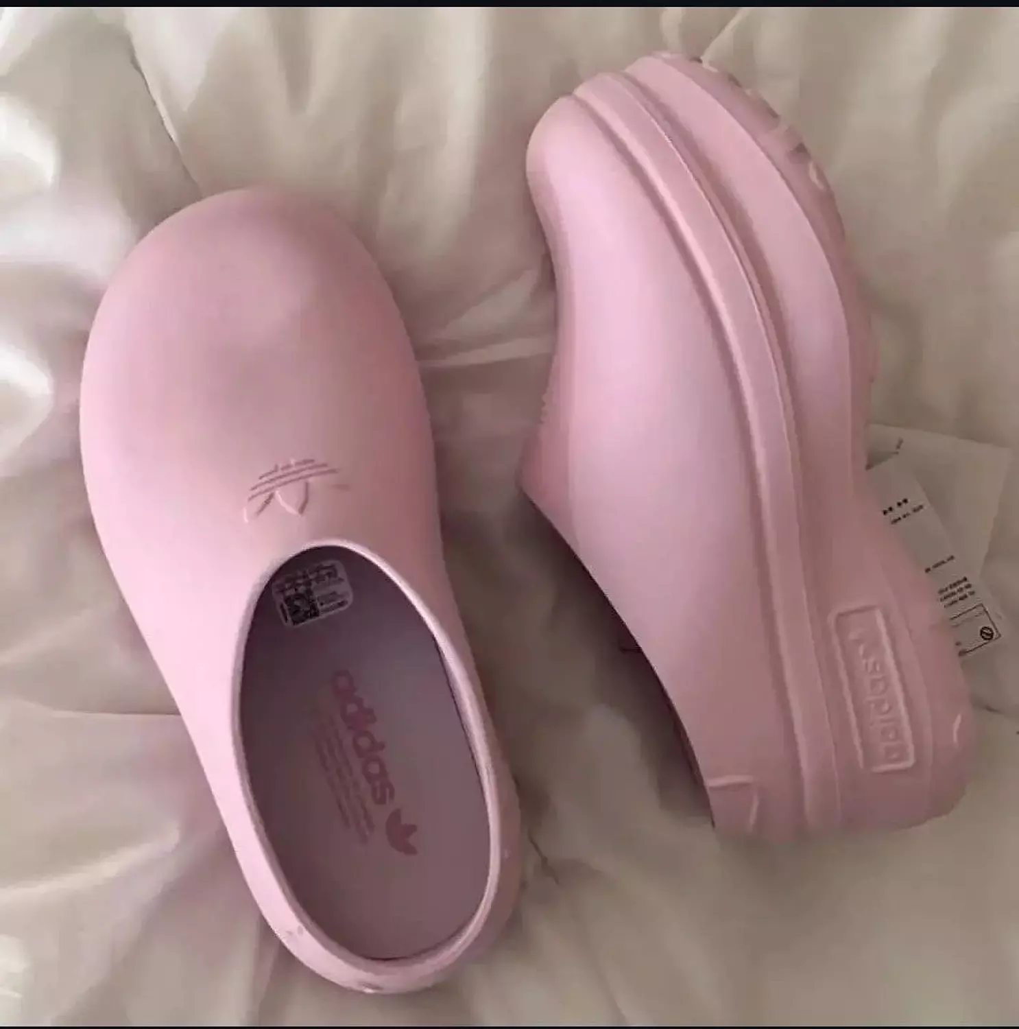 ADIDAS ADIFOM STAN SMITH MULE CLEAR PINK BLISS PINK  2