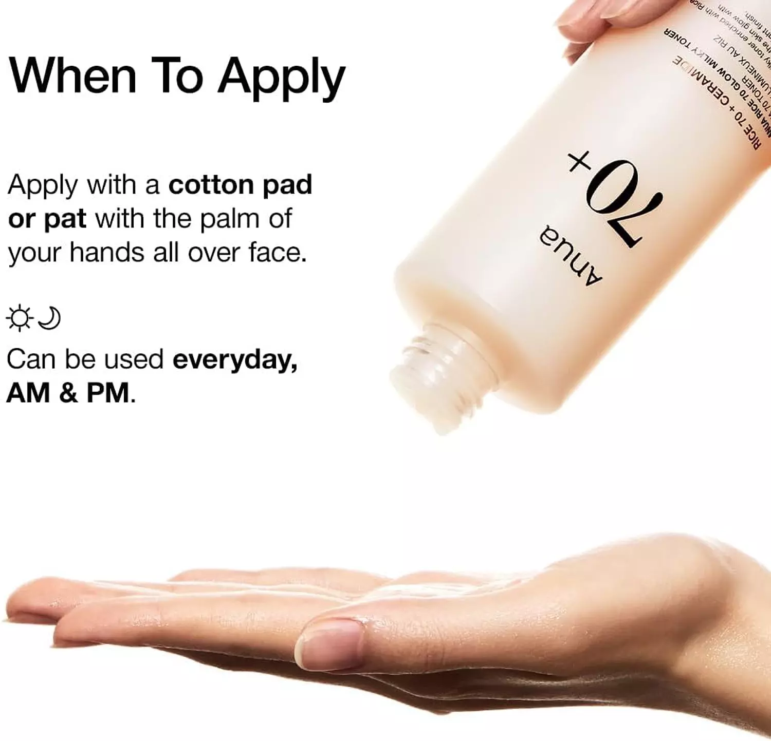 Anua Rice 70 Glow Milky Toner 250ml 2
