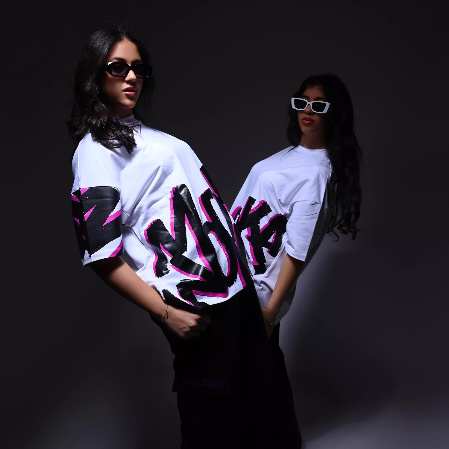 Moonwalk White x Purple Tee image