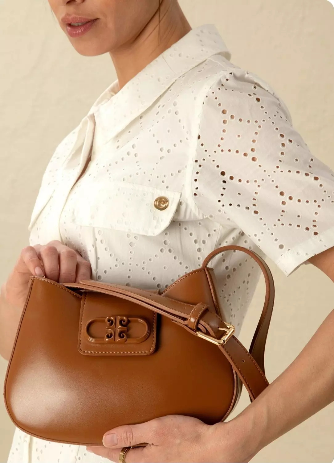 Pierre Cardin  (Hobo Bag) camel  2