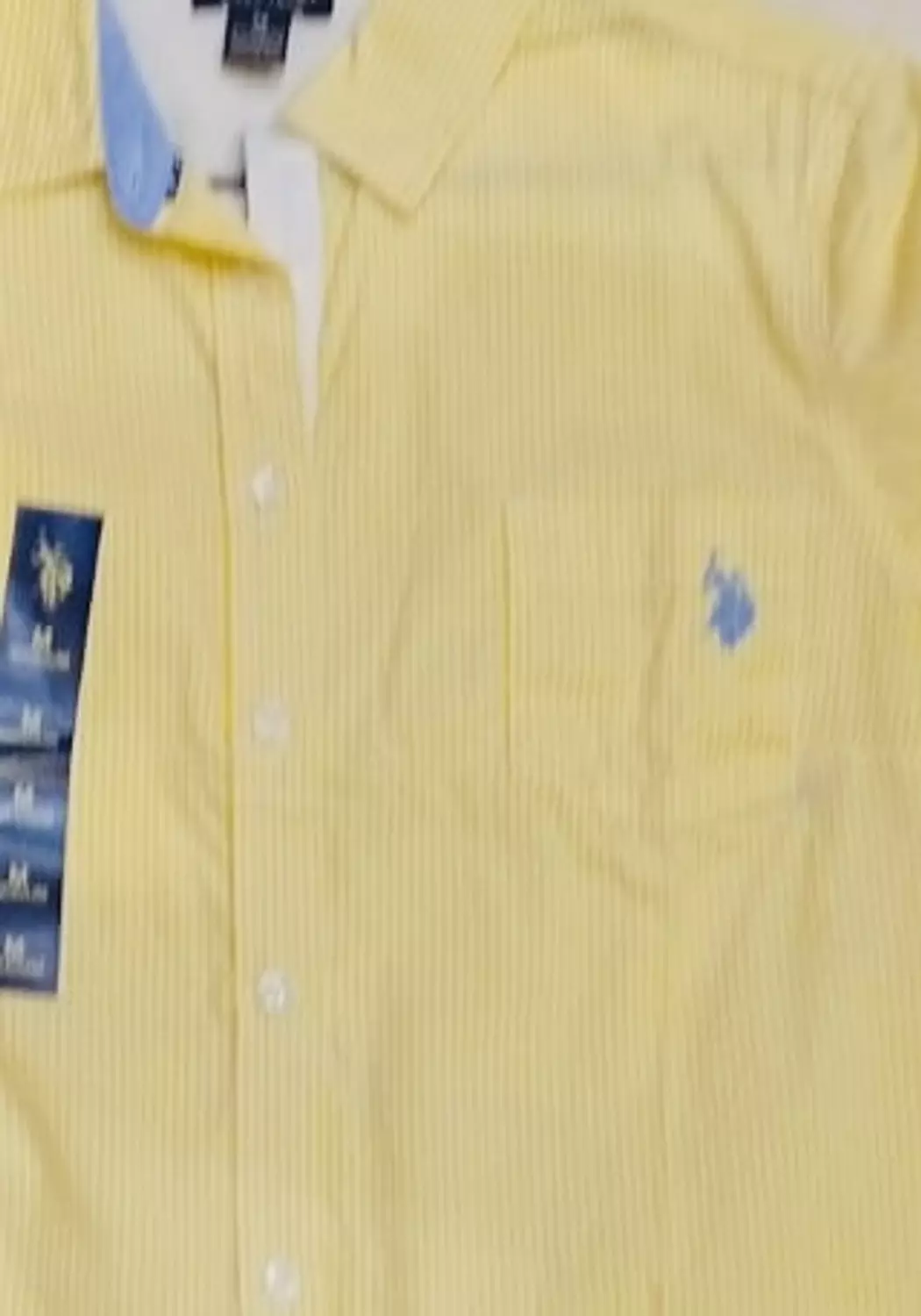 U.S. Polo Assn. Women’s Long Sleeve Shirt – Yellow hover image