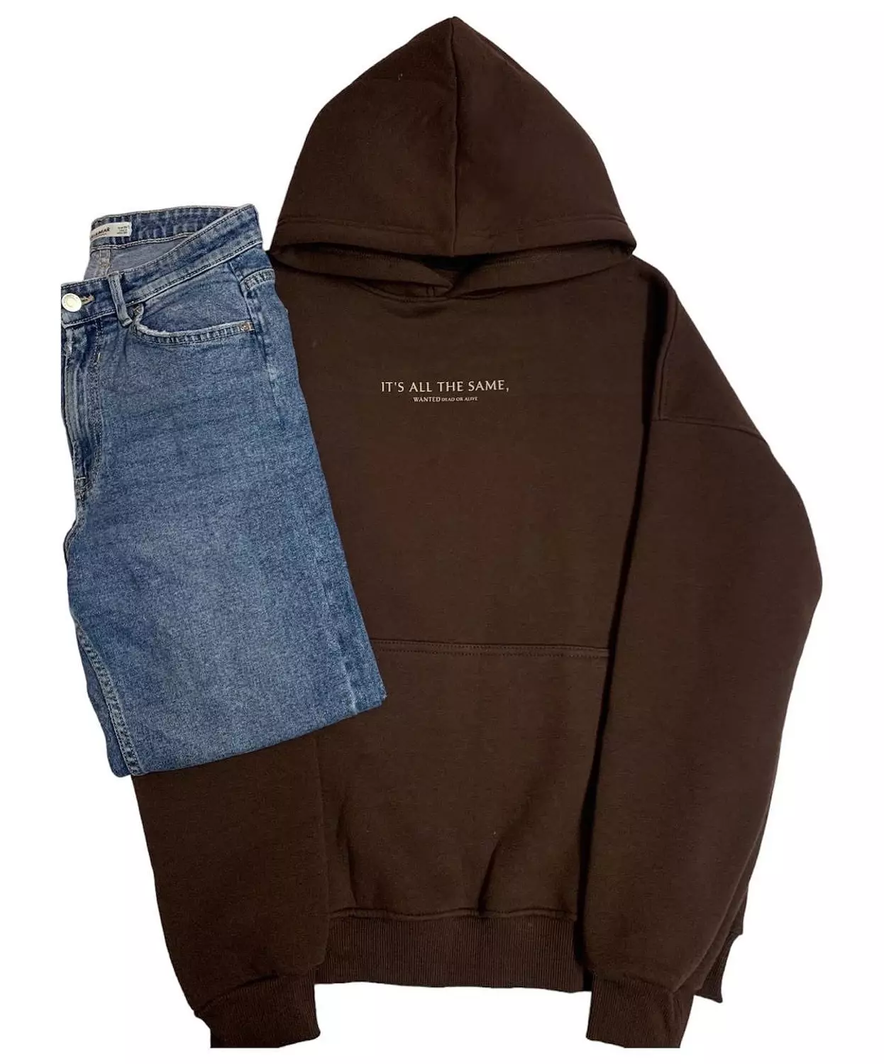 Skull Brown Hoodie 2