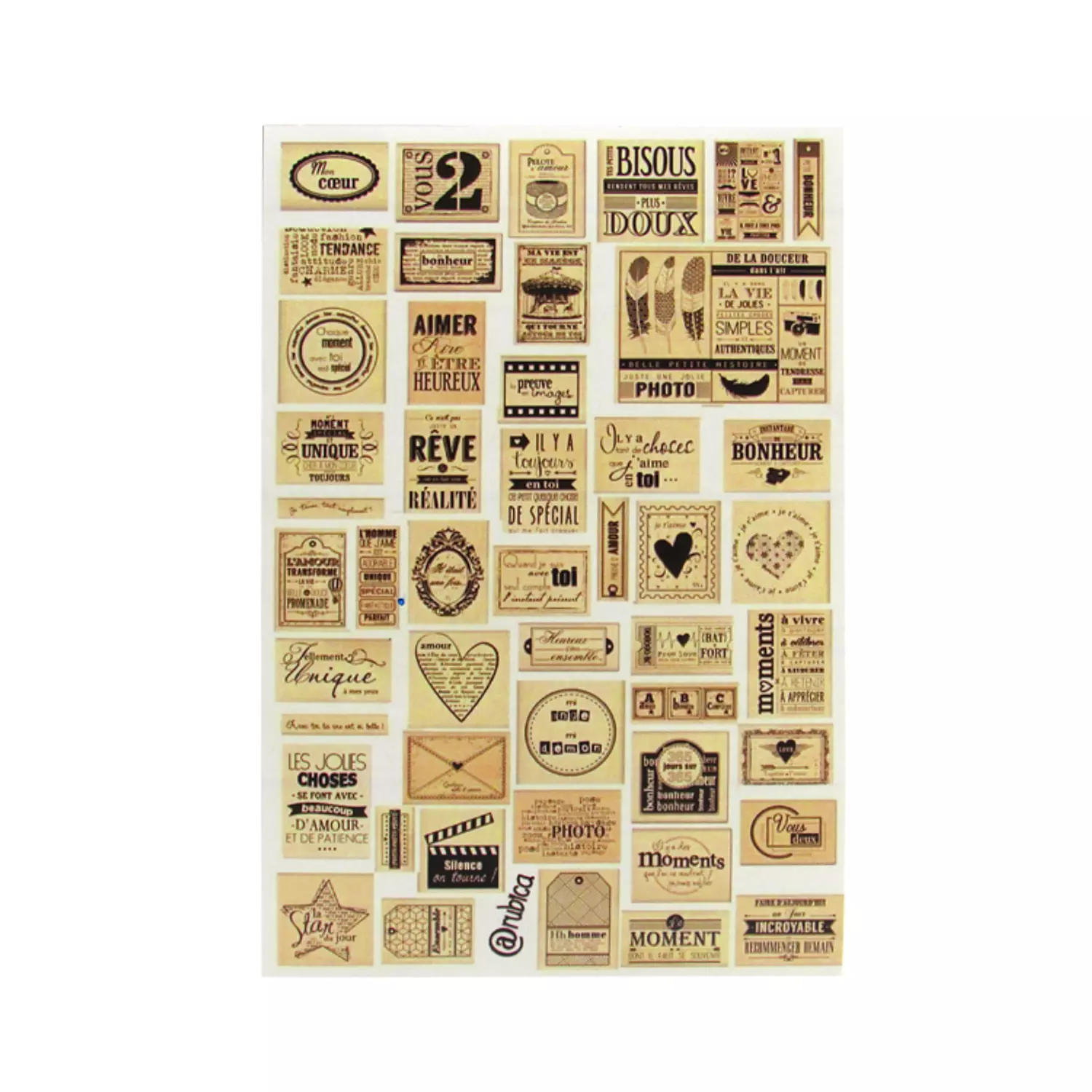 Stickers With Stamps designs - A5 24