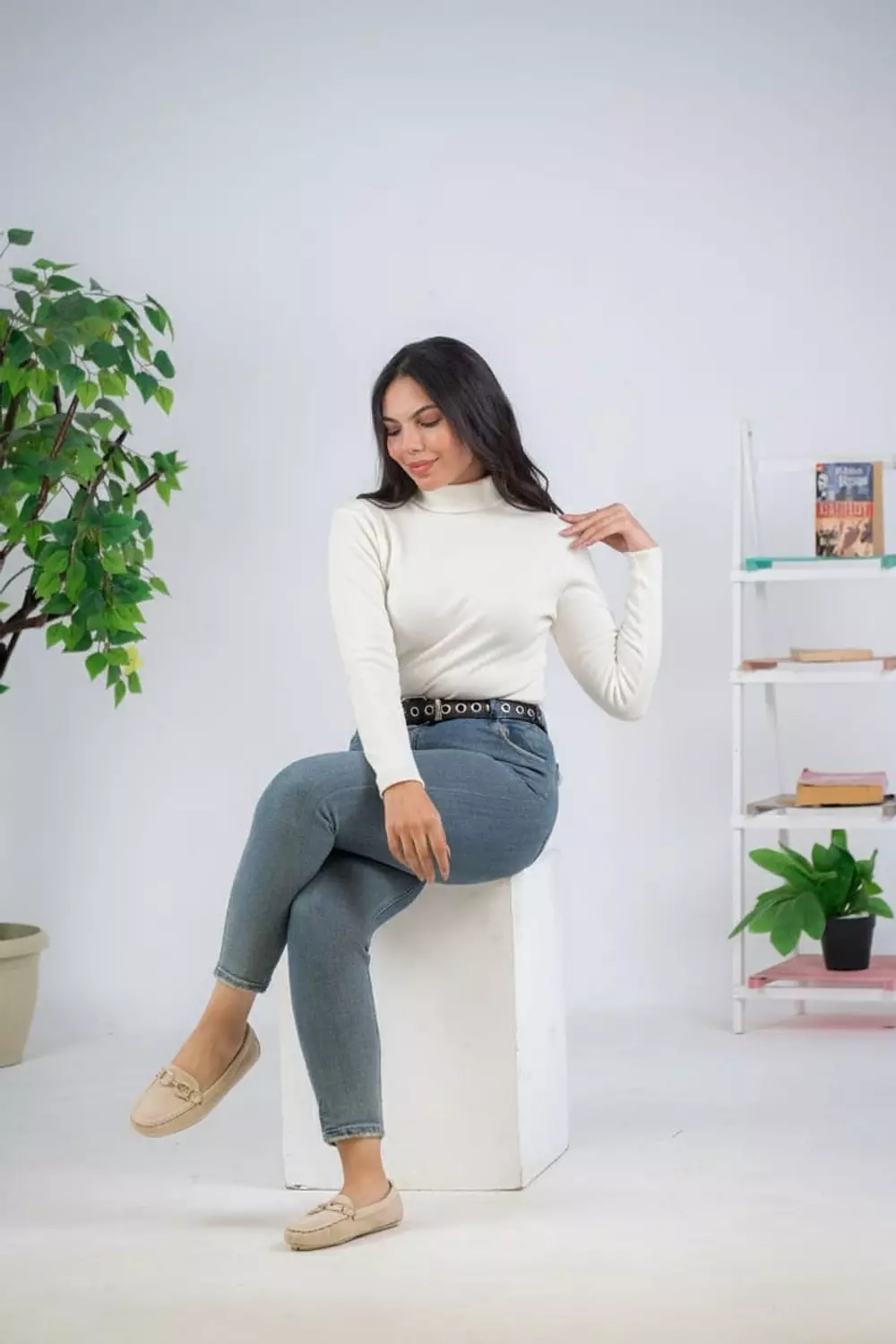 Women High Neck Top 3