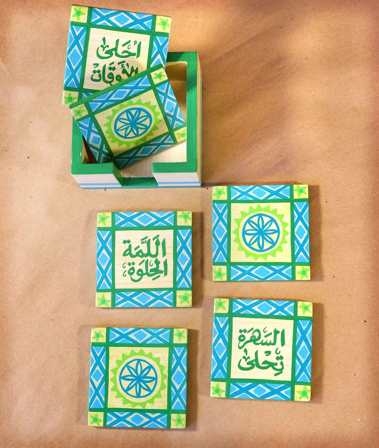 Wheel green "Coaster set  " 1