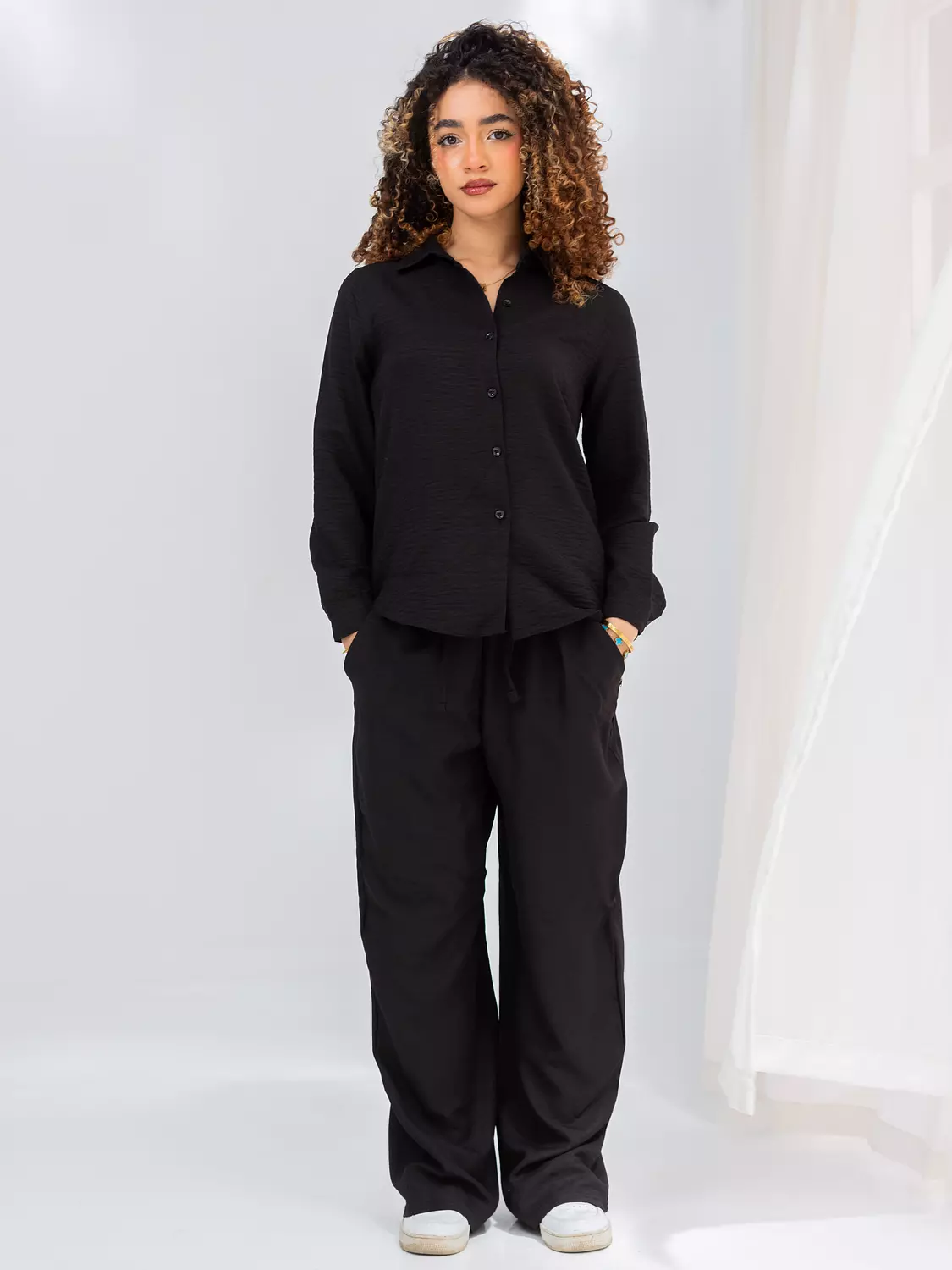 Linen Set | Black image