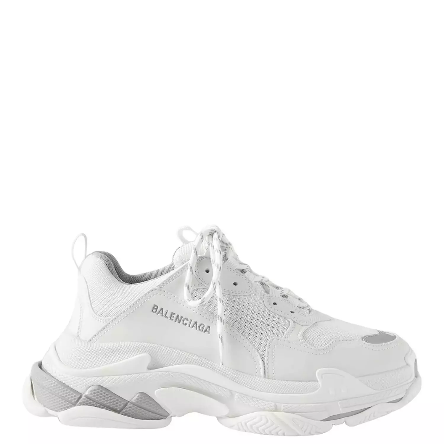 Balenciaga Triple S White Metal Gray image