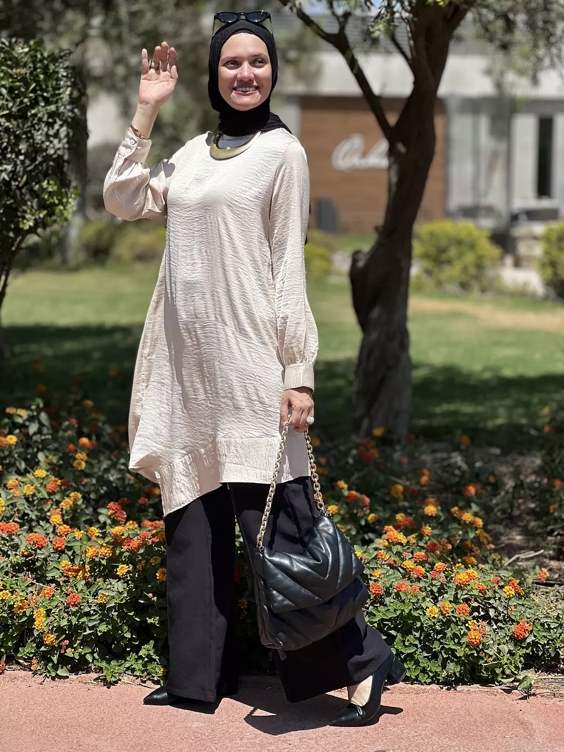 Satin tunic 3