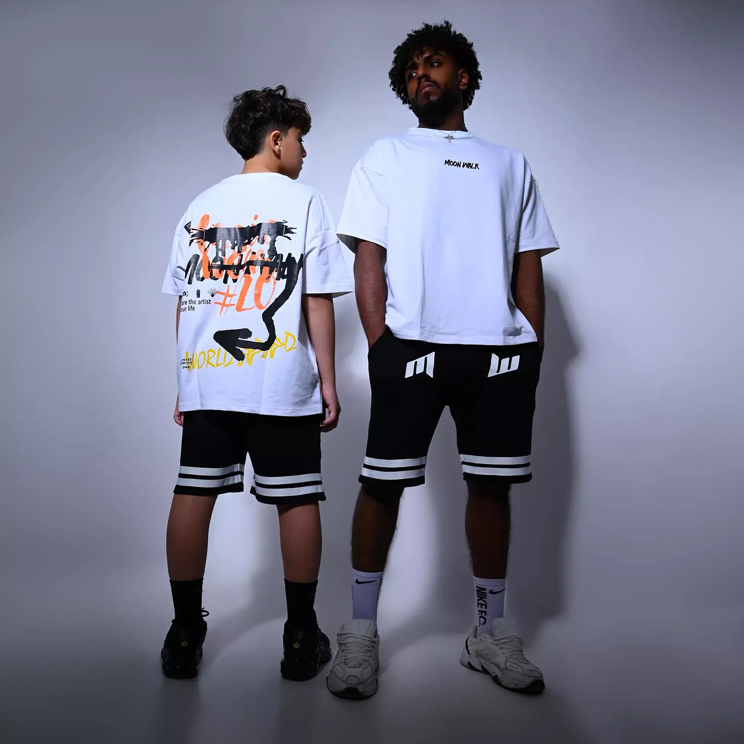 White x Orange Tee image