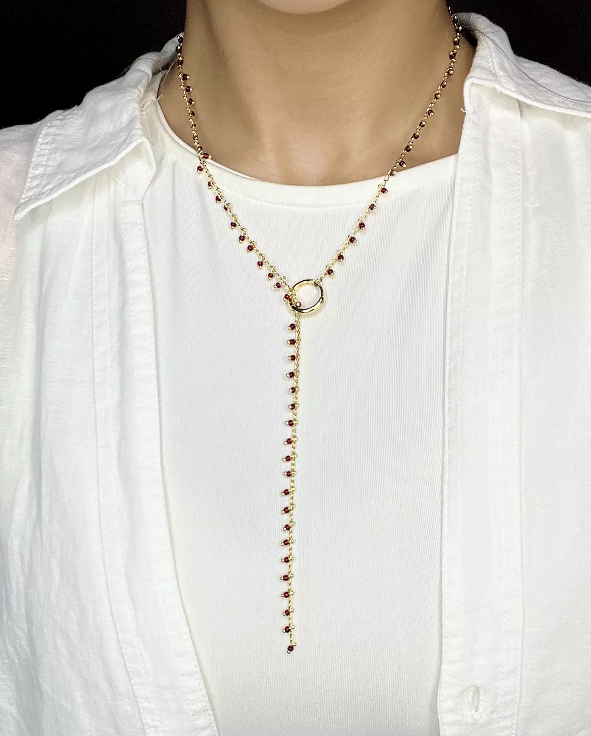 Redies Drop Necklace  image