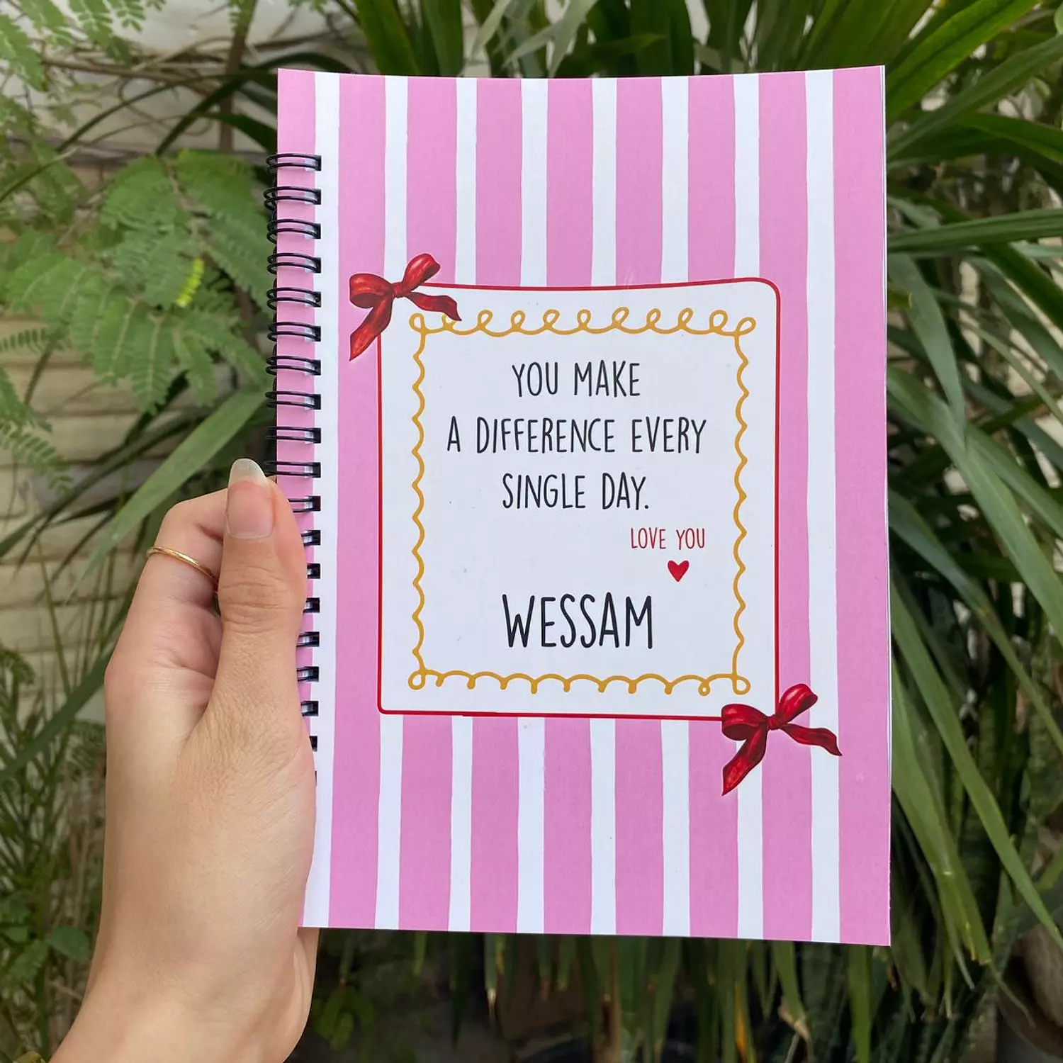 Pink Stripes Gift Box   4