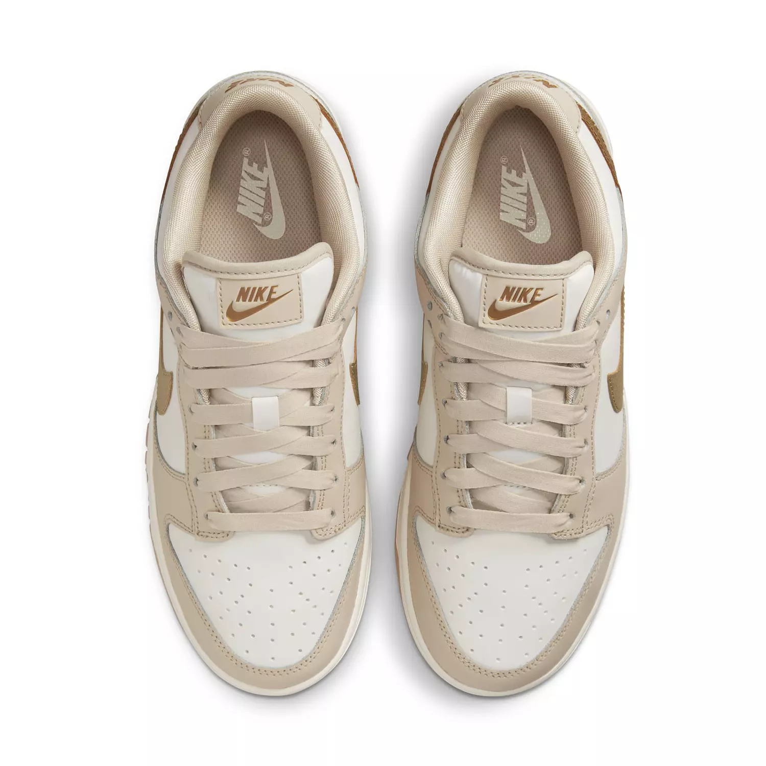 Nike Dunk Low "Phantom Metallic Gold" sneakers 3