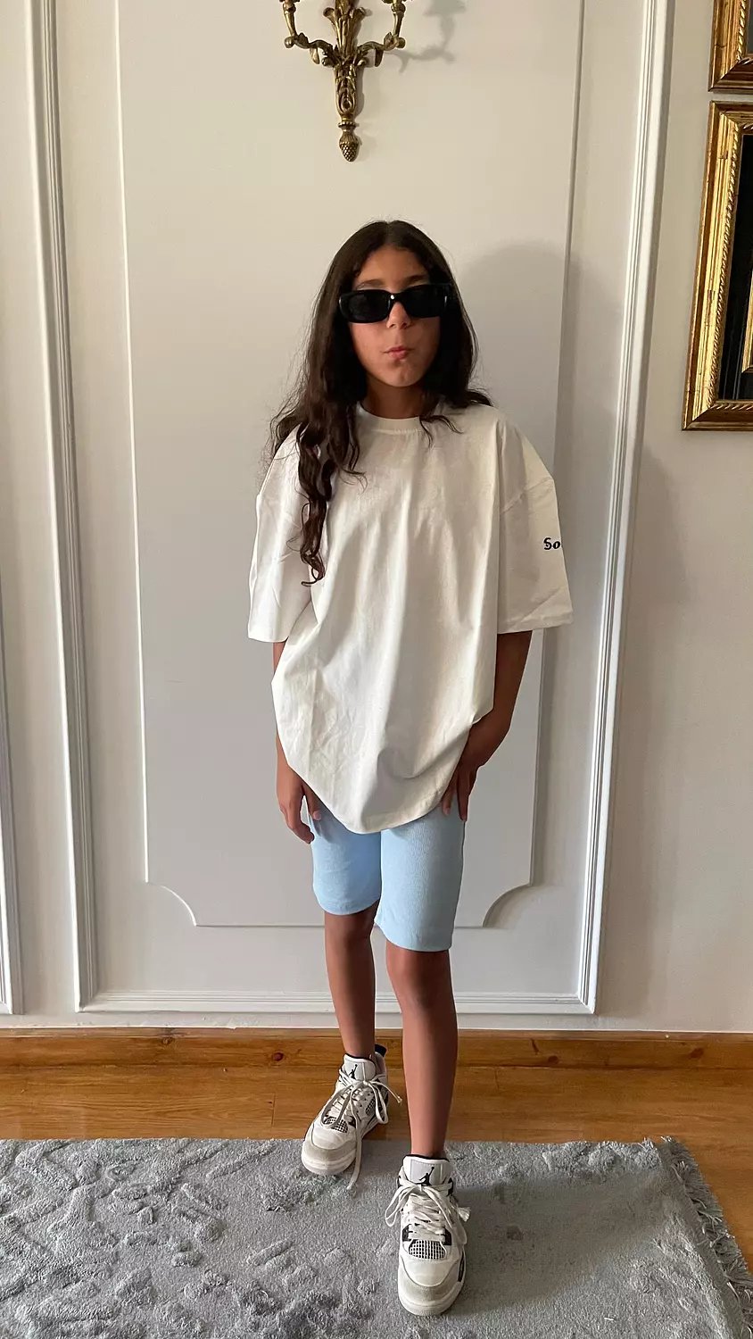 SOUTH Unisex HOPE Off-White cotton T-shirt 3