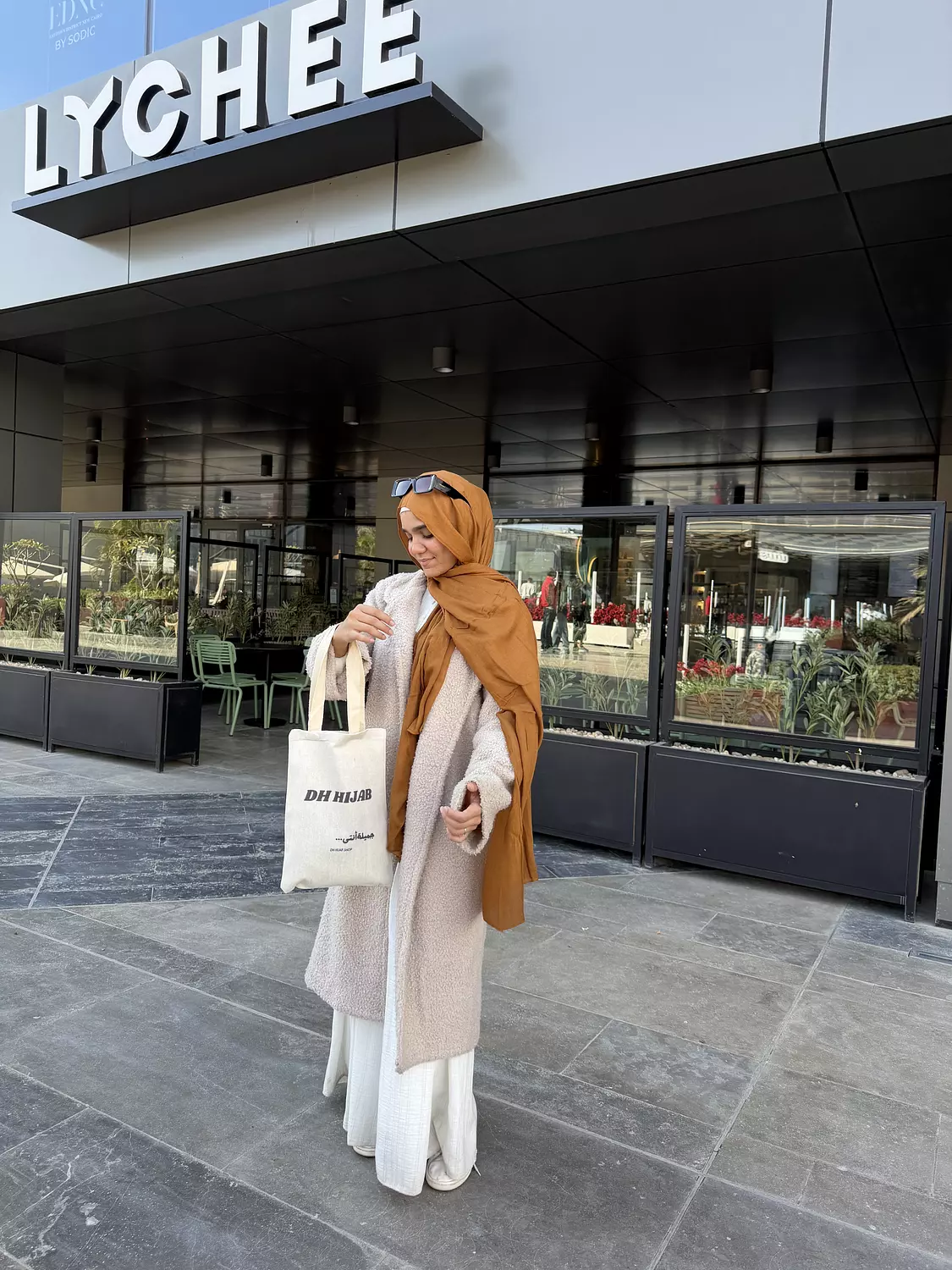 Modal Camel hijab  image