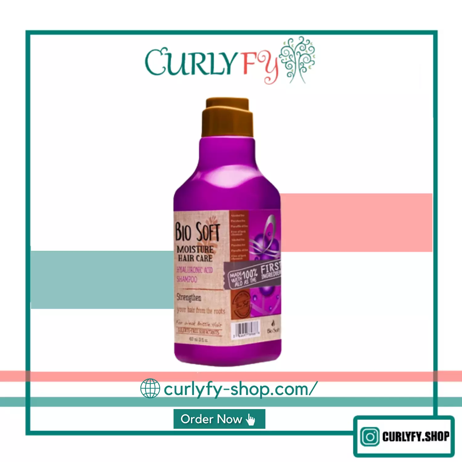 Hyaluronic Acid shampoo biosoft  image