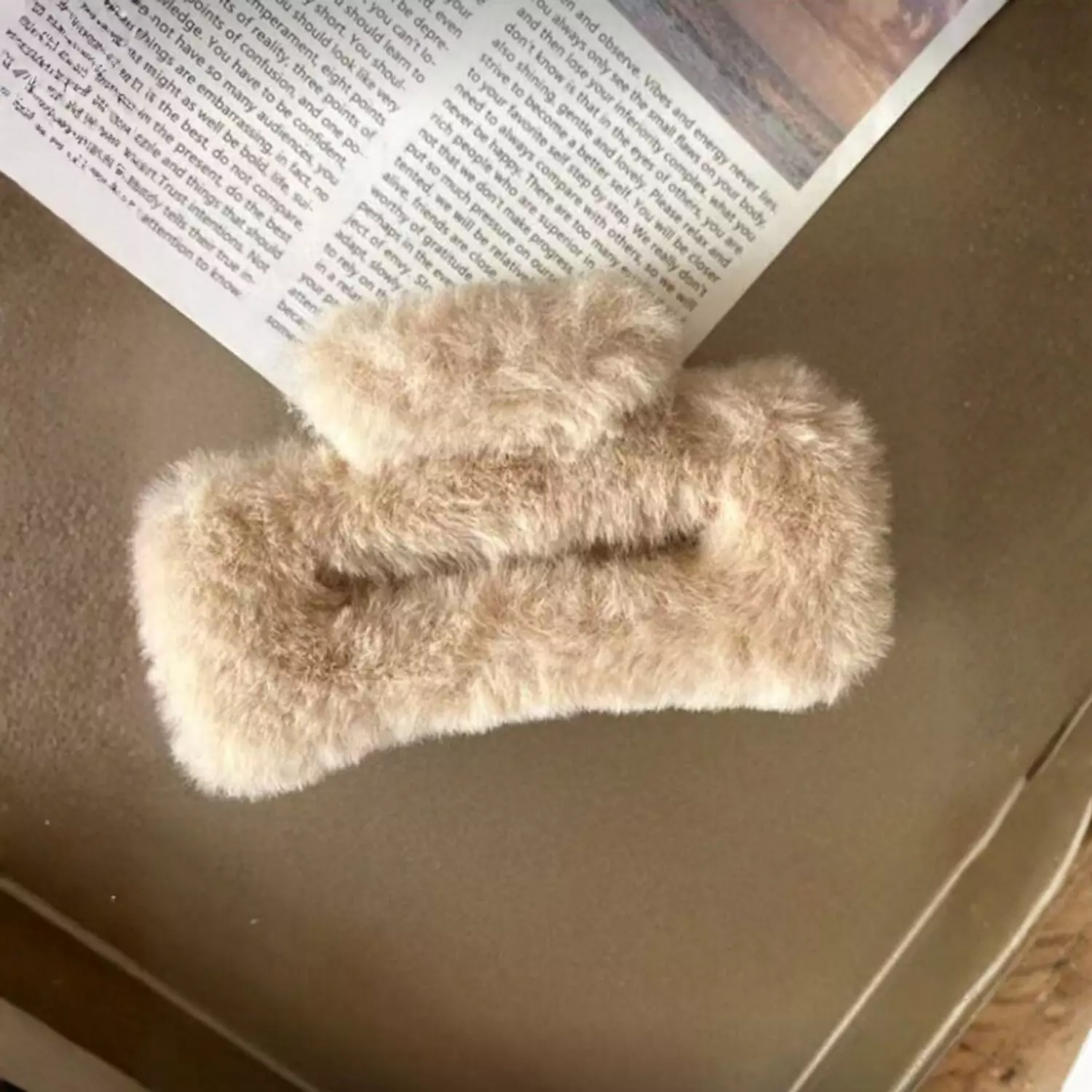 1 Pc Furry Claw Clips D 3