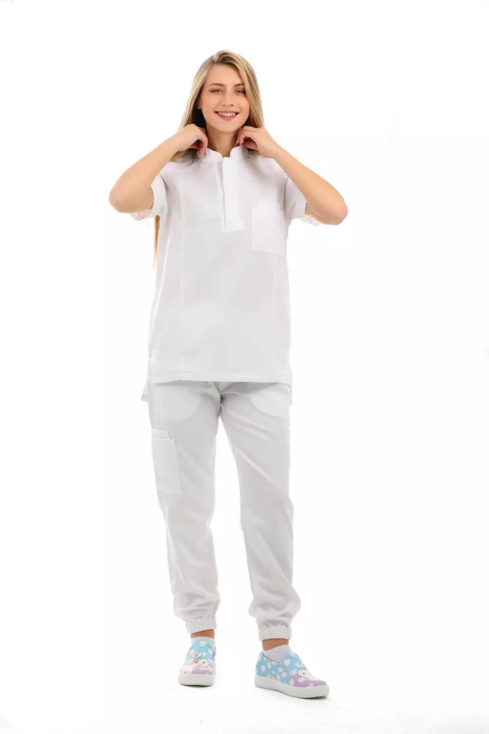 Unisex Half Collar Sweat Pants (Her) 26