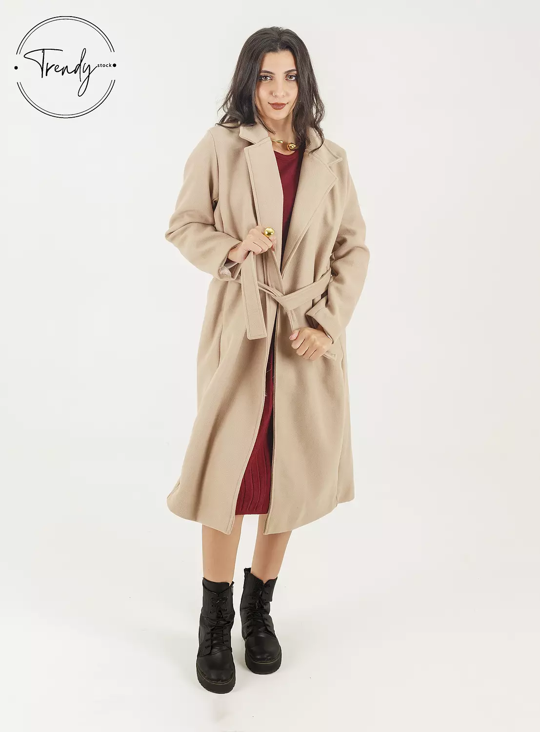 Long Wool Coat 3