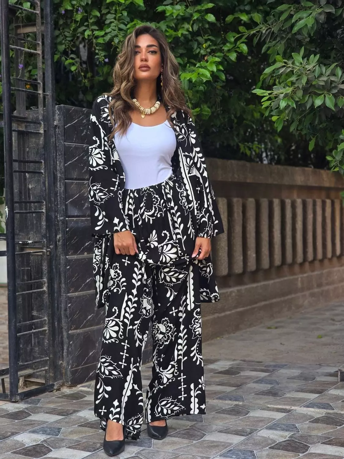 Black boho set 3