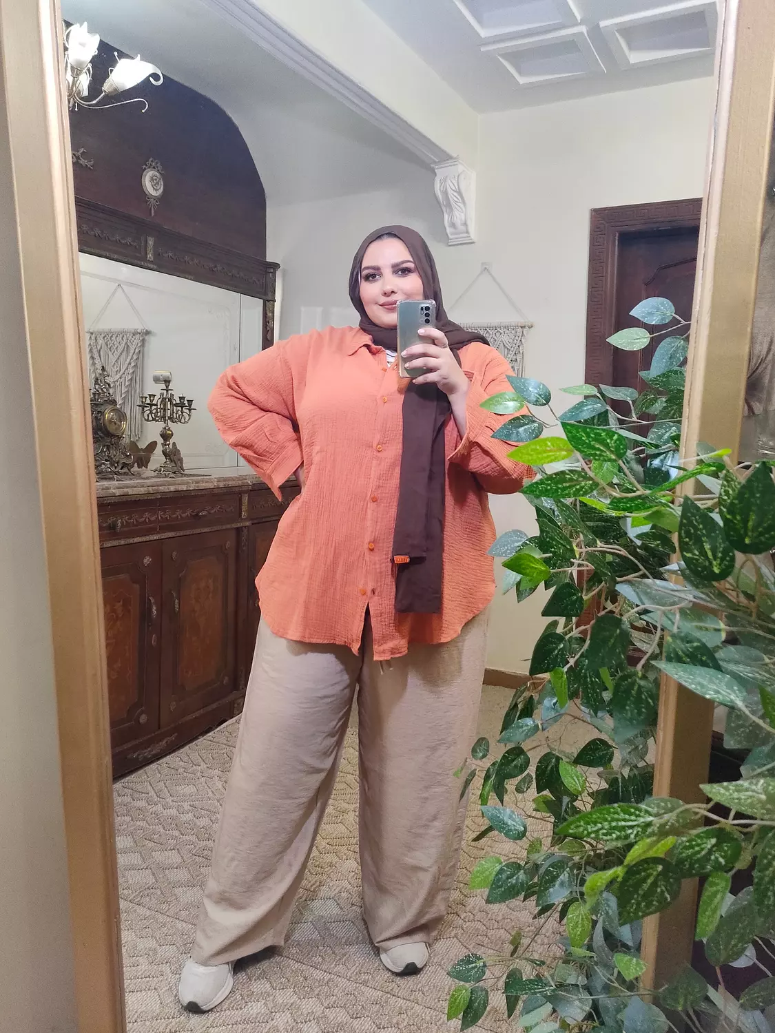 Summer breeze shirt ( in orange ) 2