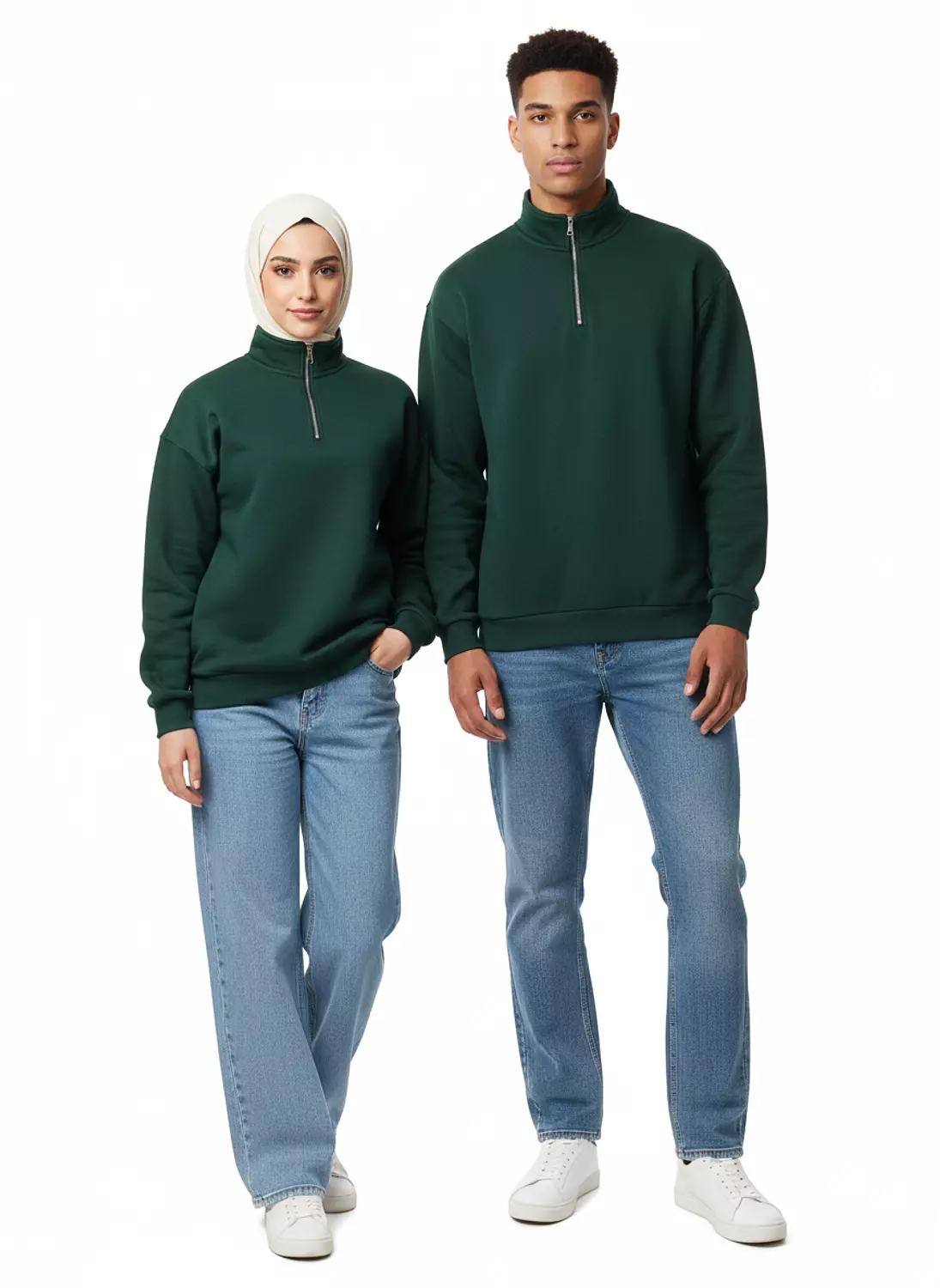 Unisex Quarter-Zip Sweatshirt 5